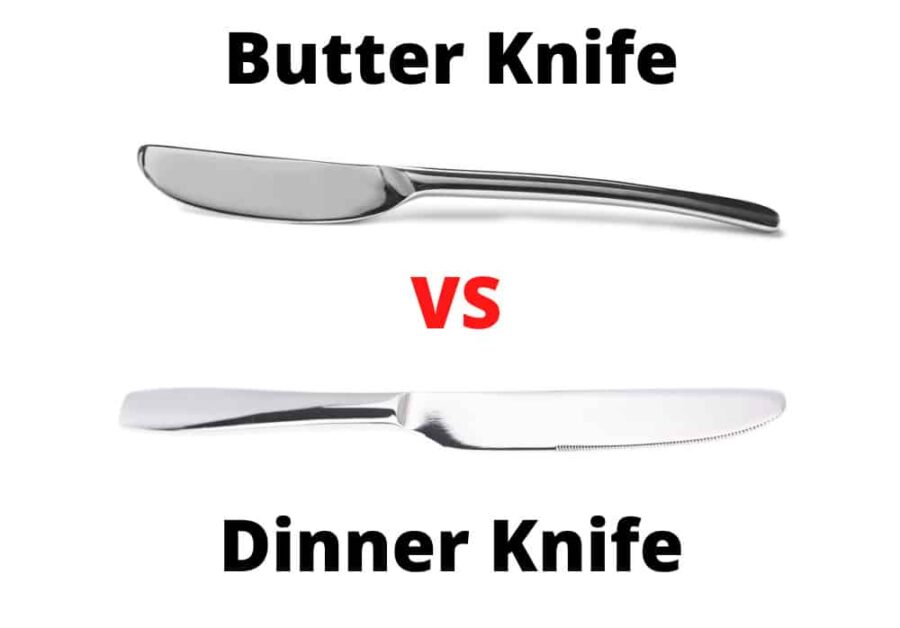 Butter Knife vs Dinner Knife