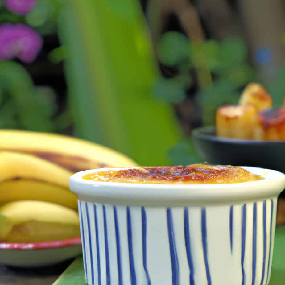 Banana Crème Brûlée