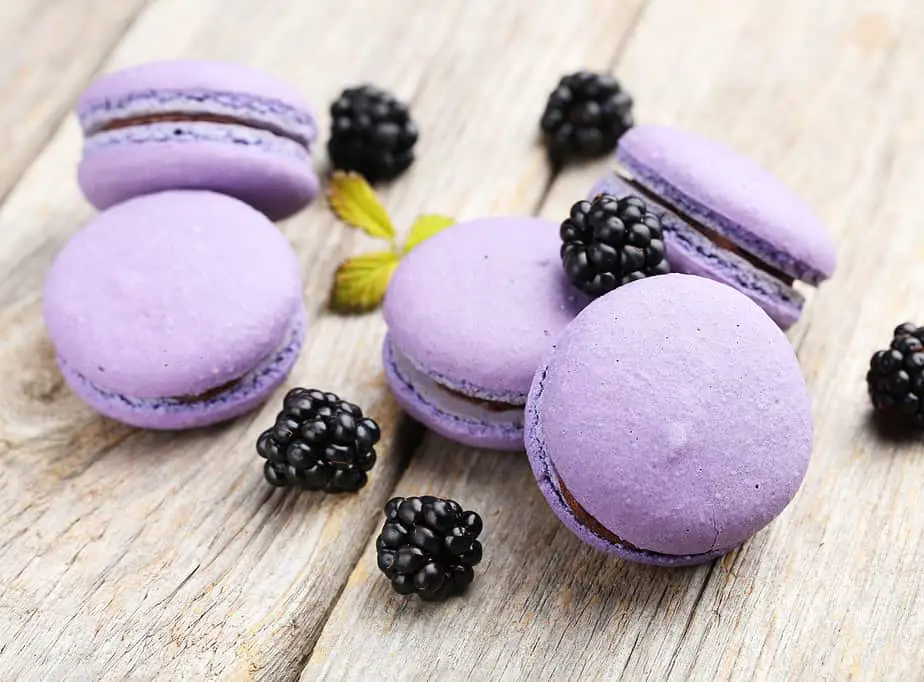 Purple Macaron Flavors