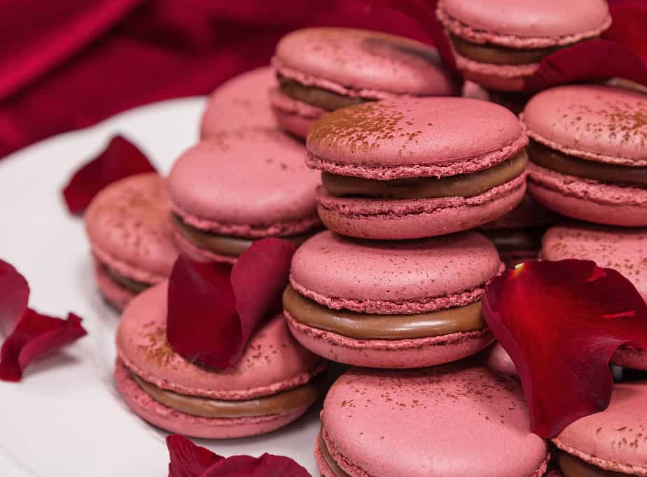 Red Macaron Flavors