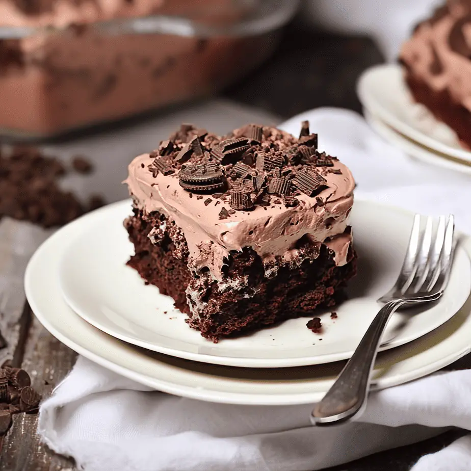 Oreo Dirt Cake (Zoomed Out)