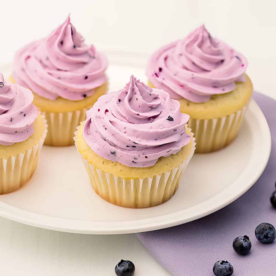 Blueberry Cream Cheese Frosting (Zoomed Out)