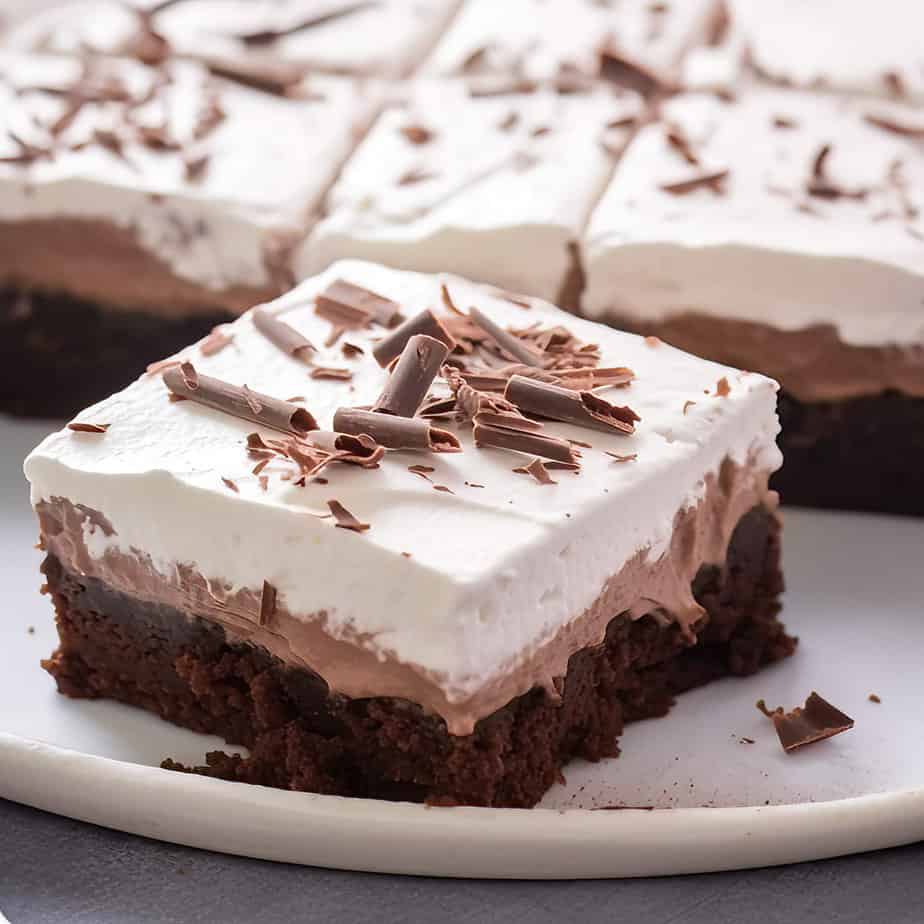 French Silk Brownies (Zoomed Out)